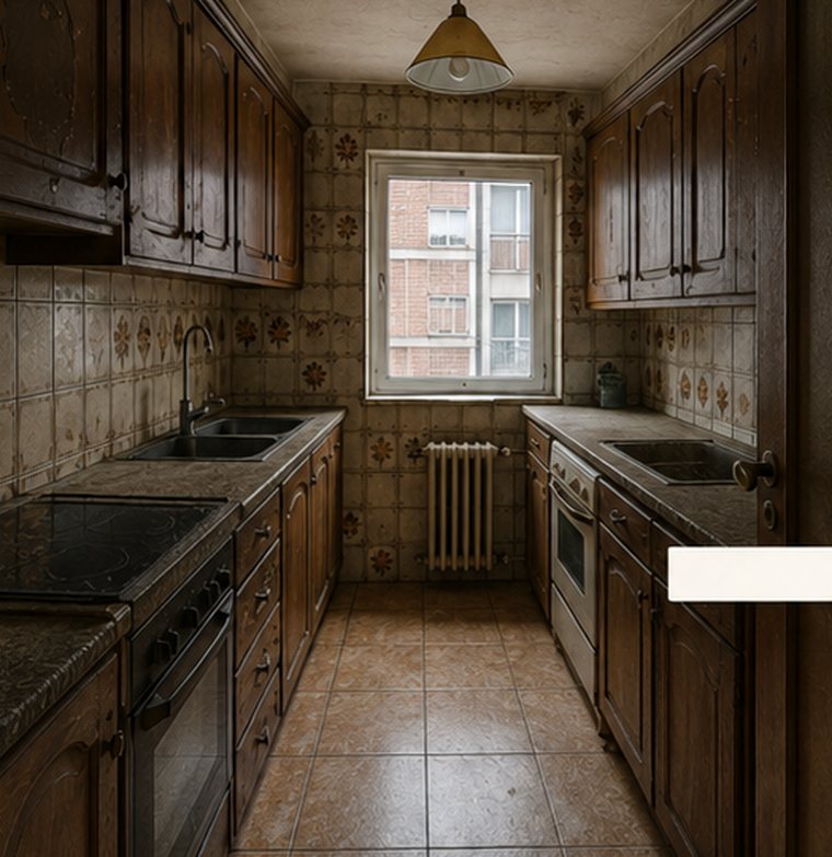 Cocina antes de la reforma